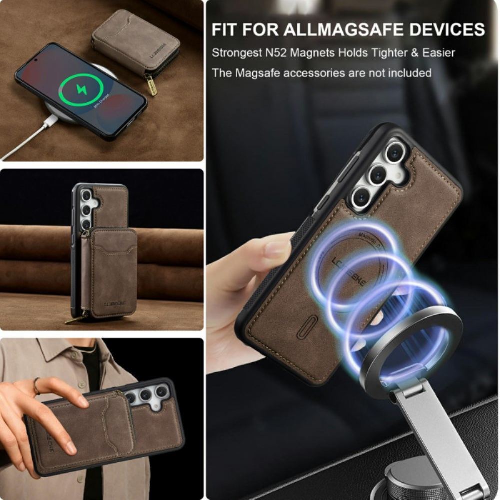 Kryt Na Samsung Galaxy S26 Odnímatelná Magnetická Peněženka Lc.imeeke