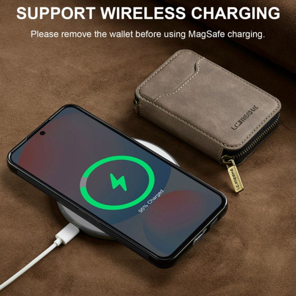 Kryt Na Samsung Galaxy S26 Odnímatelná Magnetická Peněženka Lc.imeeke