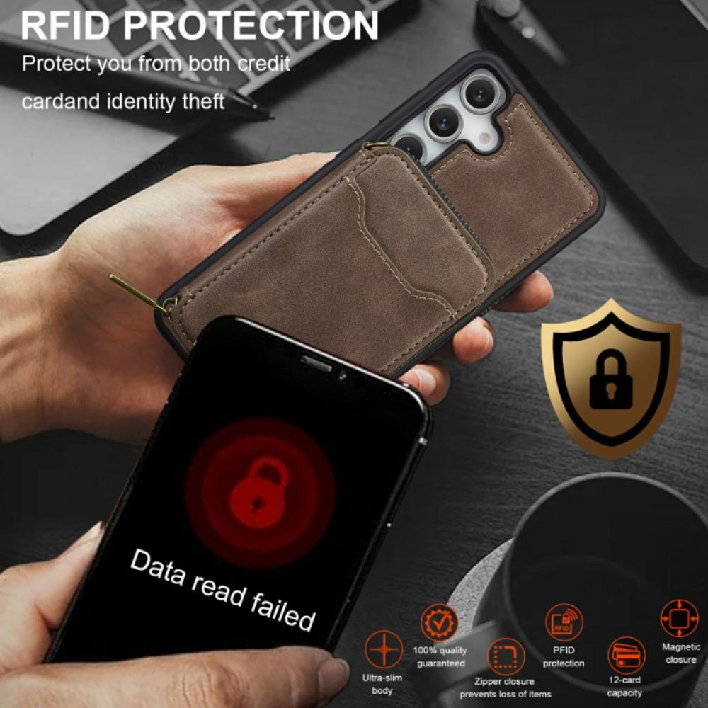 Kryt Na Samsung Galaxy S26 Odnímatelná Magnetická Peněženka Lc.imeeke