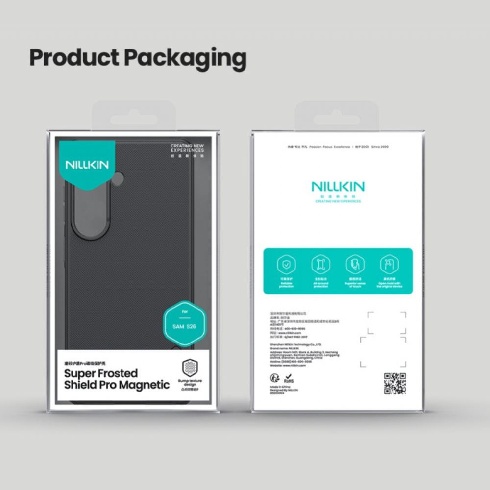 Kryt Samsung Galaxy S26 Kryty Na Mobil Magnetická Peněženka Nillkin Super Frosted Shield