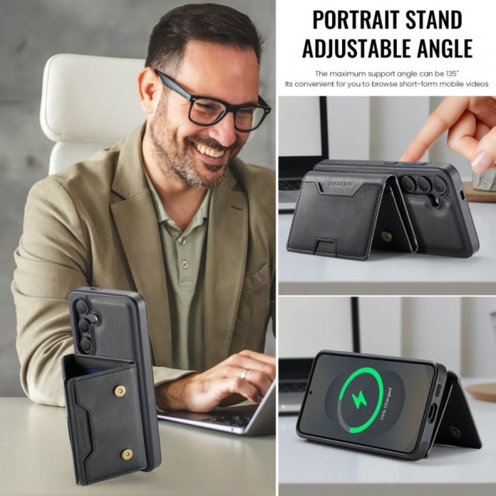 Kryt Samsung Galaxy S26 Magnetická Peněženka Magking