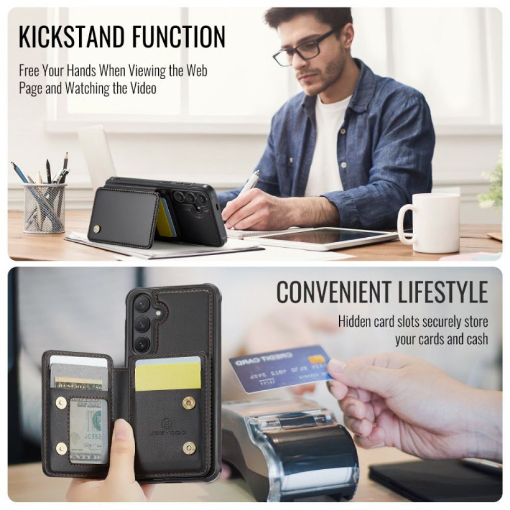 Kryt Samsung Galaxy S26 Magnetický Držák Karet Jeehood