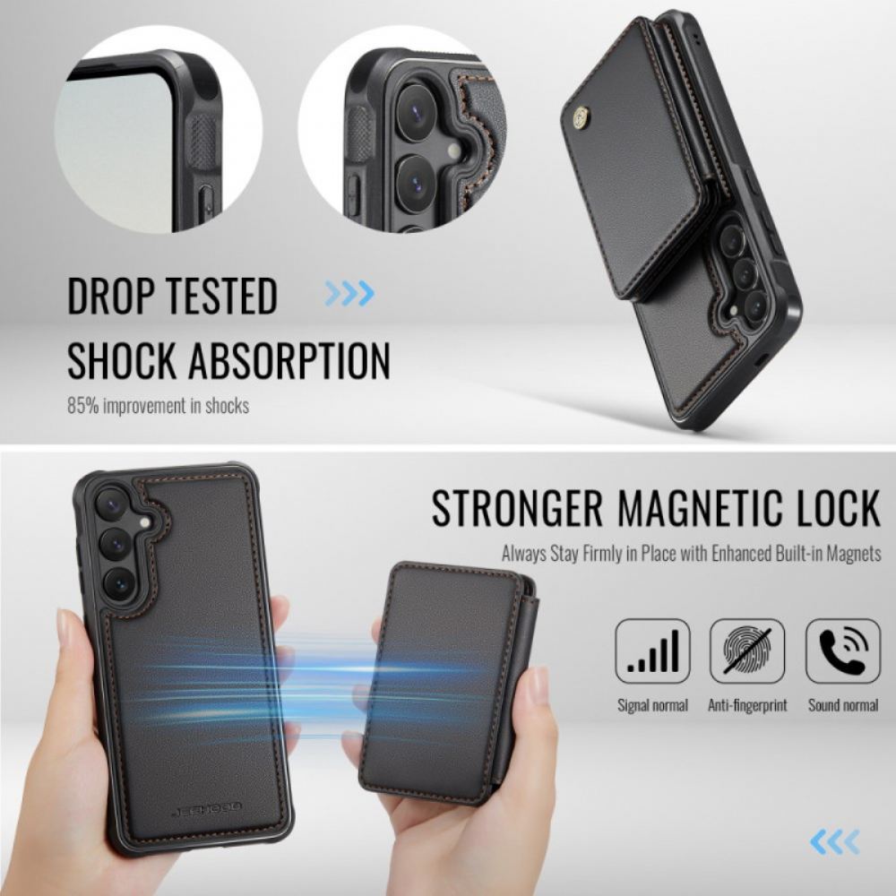 Kryt Samsung Galaxy S26 Magnetický Držák Karet Jeehood