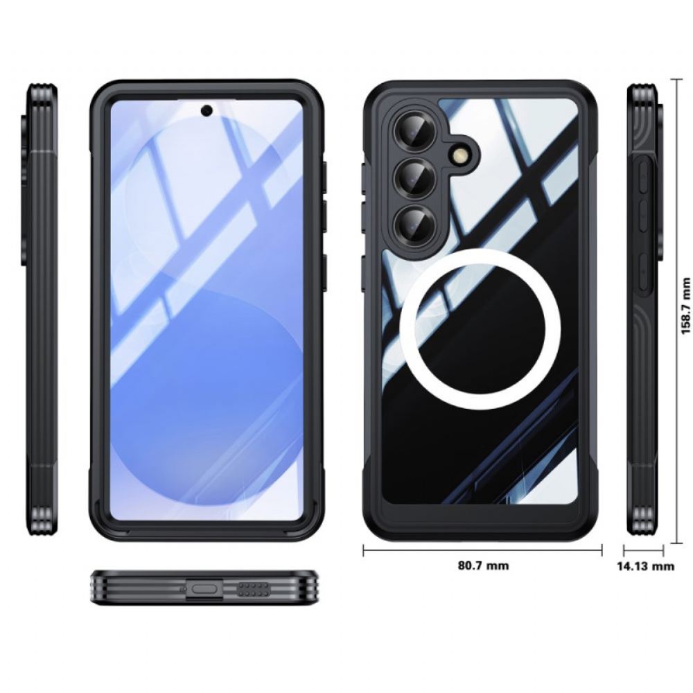 Kryt Samsung Galaxy S26 Magnetický S Ochrannou Fólií Z Tvrzeného Skla