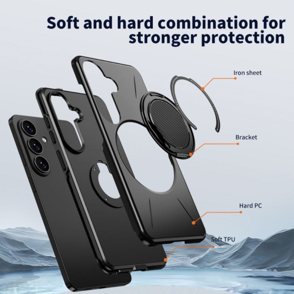 Kryt Samsung Galaxy S26 Magnetický S Otočným Stojánkem