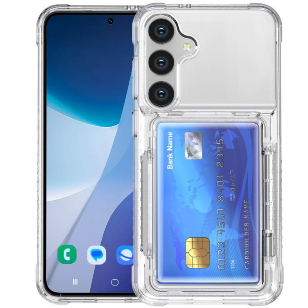 Kryt Samsung Galaxy S26 Průhledné S Držákem Na Karty A Stojánkem