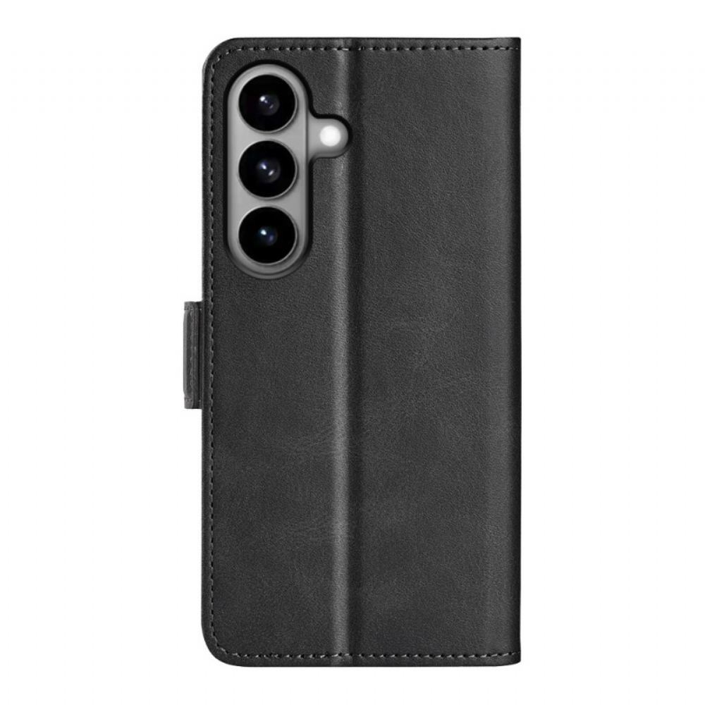 Peněženková Pouzdra Samsung Galaxy S26 Kryty Na Mobil Dvojitá Spona