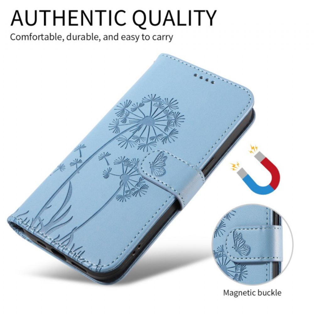 Peněženková Pouzdra Samsung Galaxy S26 Kryty Na Mobil Pampeliška Řemínek