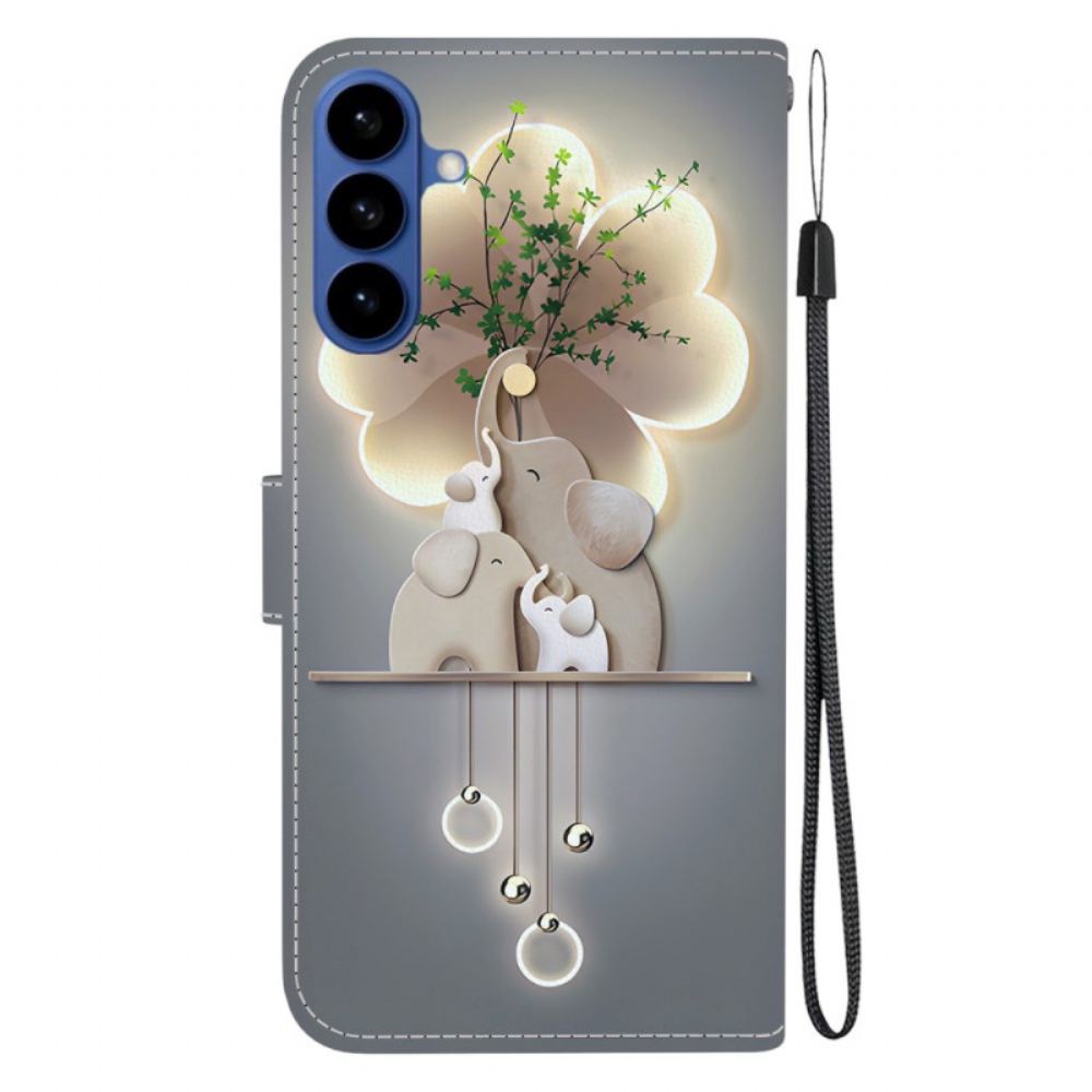 Peněženková Pouzdra Samsung Galaxy S26 Kryty Na Mobil Tři Sloni