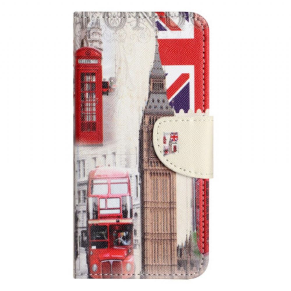 Peněženková Pouzdra Samsung Galaxy S26 Londýnský Big Ben