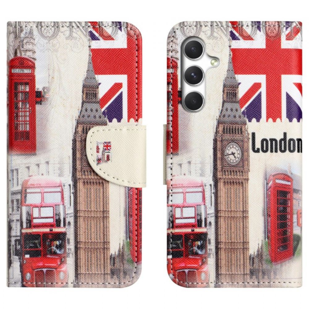 Peněženková Pouzdra Samsung Galaxy S26 Londýnský Big Ben