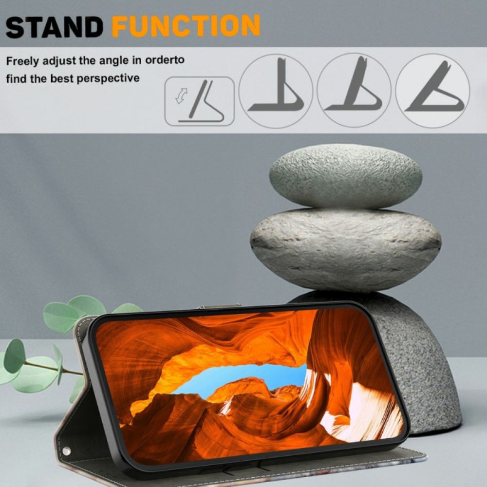 Peněženková Pouzdra Samsung Galaxy S26 Vánoční Graffiti