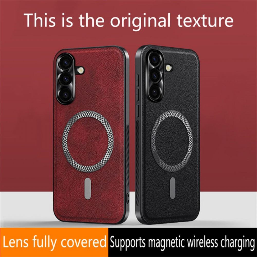 Samsung Galaxy S26 Rám S Koženým Efektem