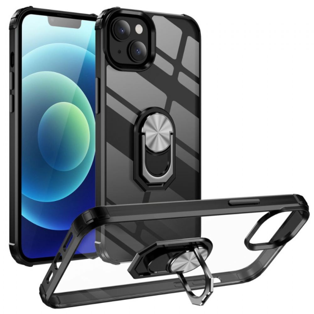 Kryt Na iPhone 14 Plus Transparentní S Podporou Vyzvánění