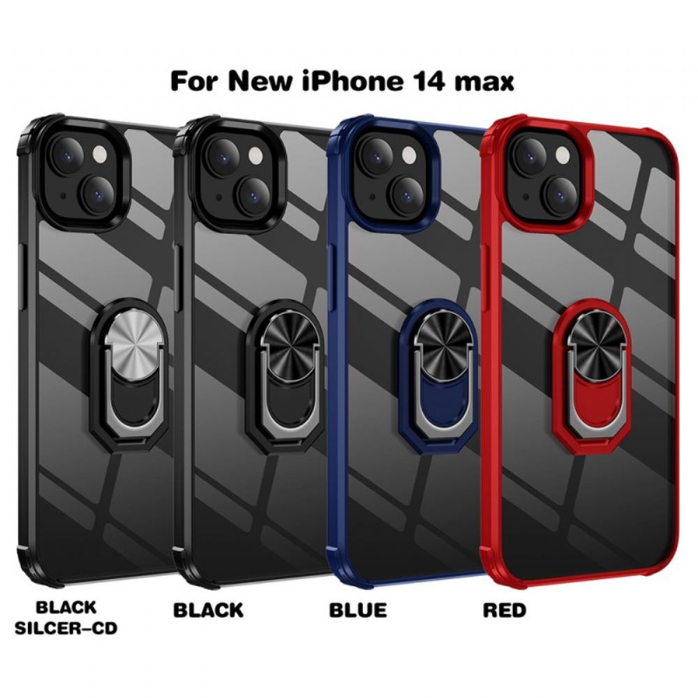 Kryt Na iPhone 14 Plus Transparentní S Podporou Vyzvánění
