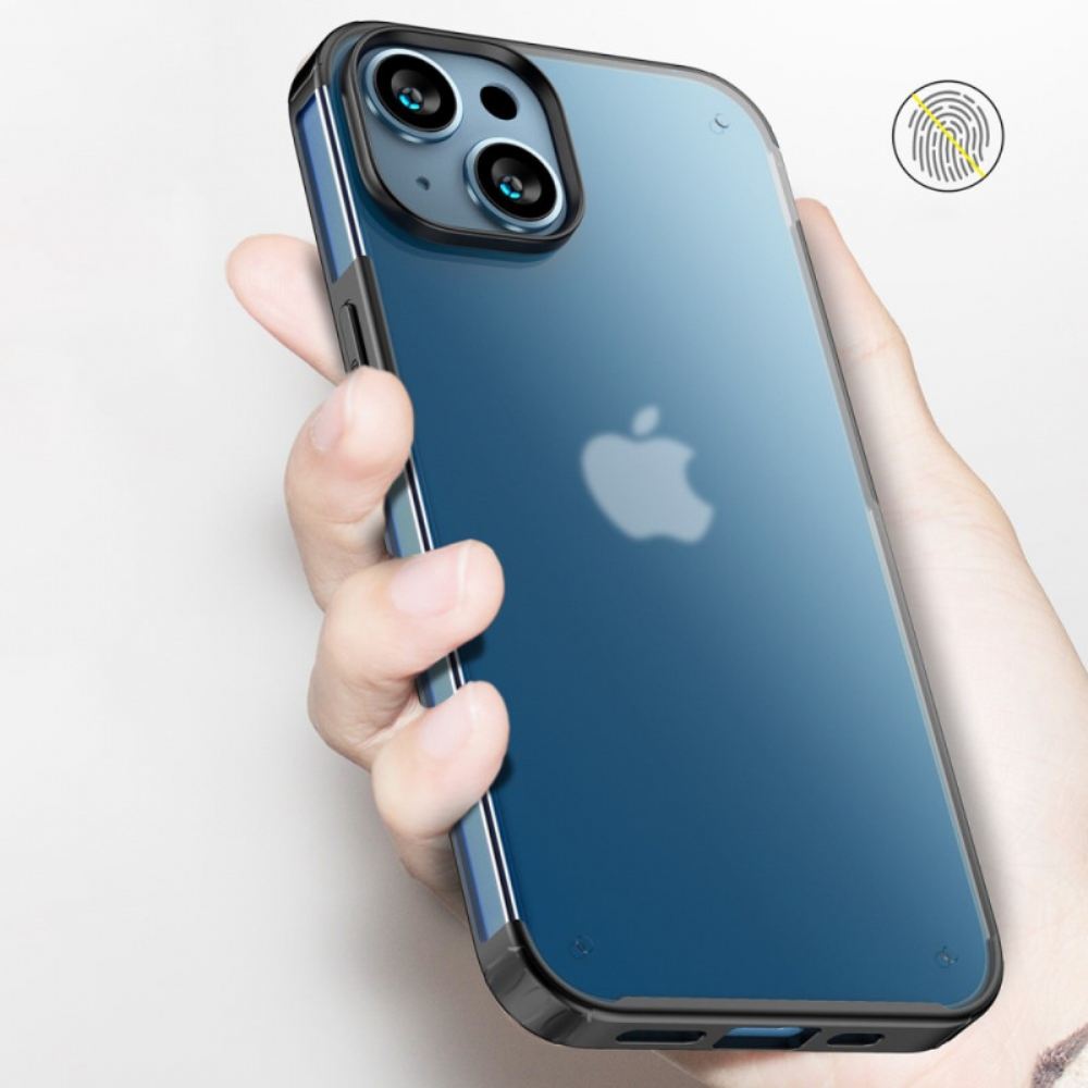 Kryty Na Mobil Na iPhone 14 Plus Průsvitné Silikonové Okraje