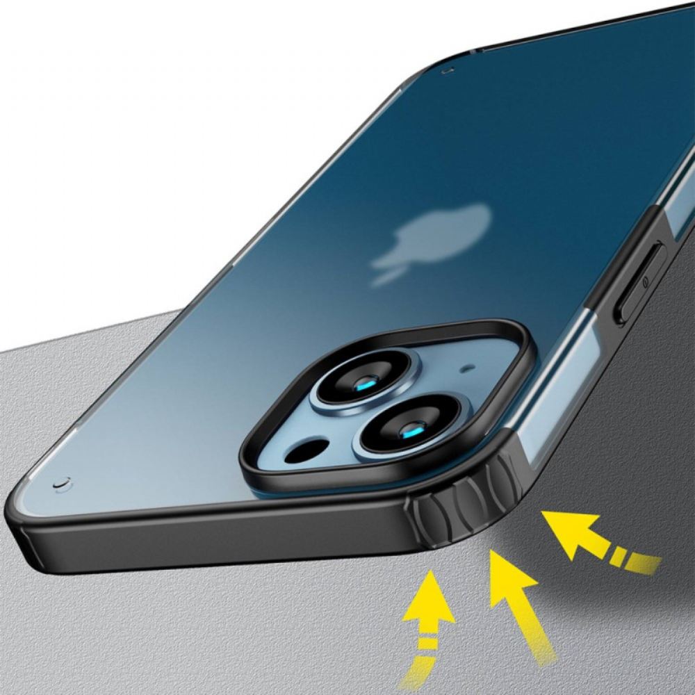 Kryty Na Mobil Na iPhone 14 Plus Průsvitné Silikonové Okraje