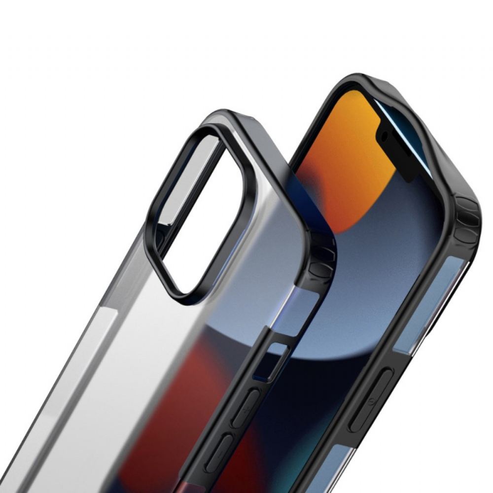 Kryty Na Mobil Na iPhone 14 Plus Průsvitné Silikonové Okraje
