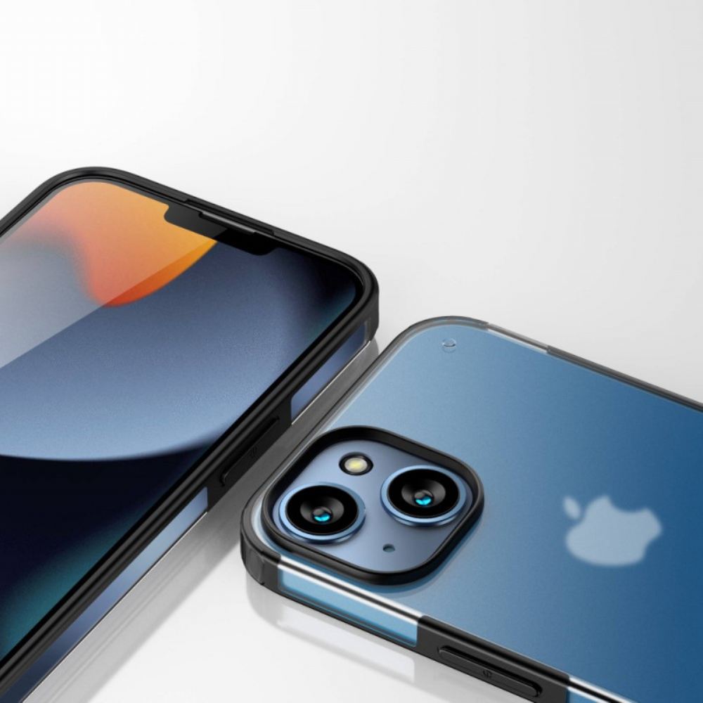 Kryty Na Mobil Na iPhone 14 Plus Průsvitné Silikonové Okraje