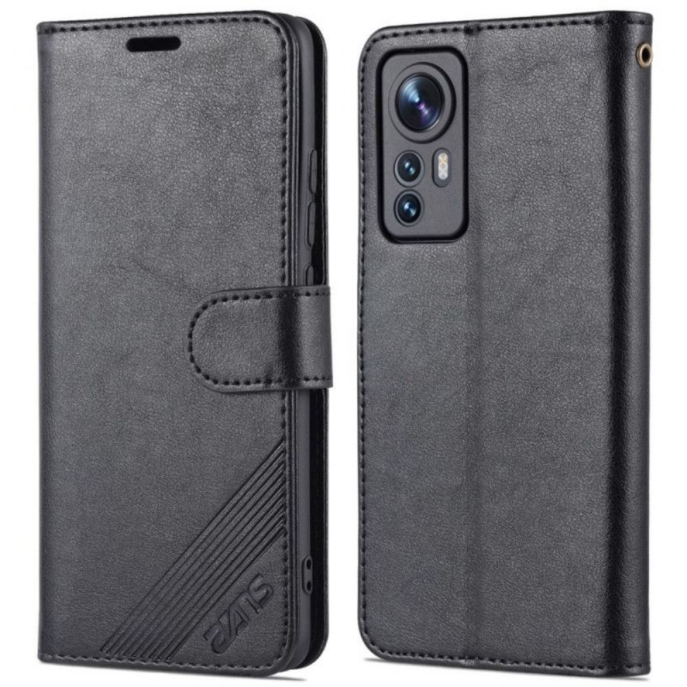 Flipové Pouzdro Na Xiaomi 12 / 12X Umělá Kůže Azns