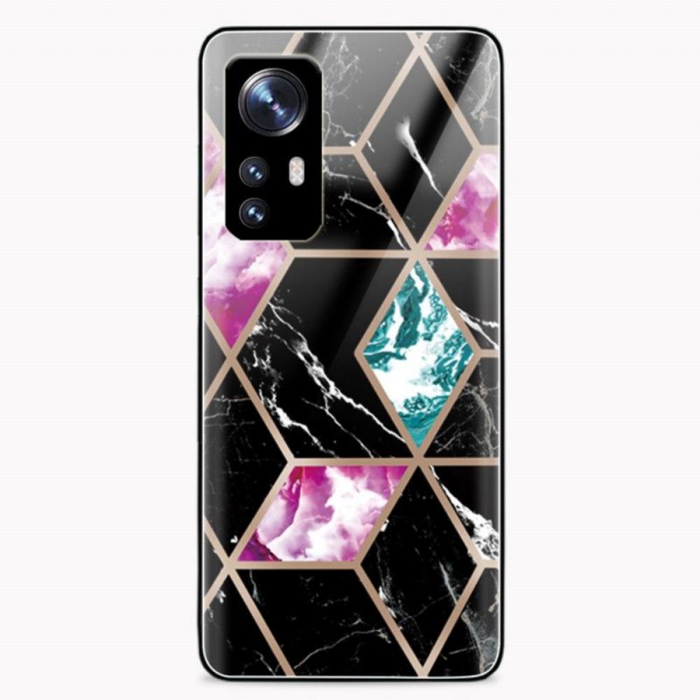 Kryt Na Xiaomi 12 / 12X Mramorové Tvrzené Sklo