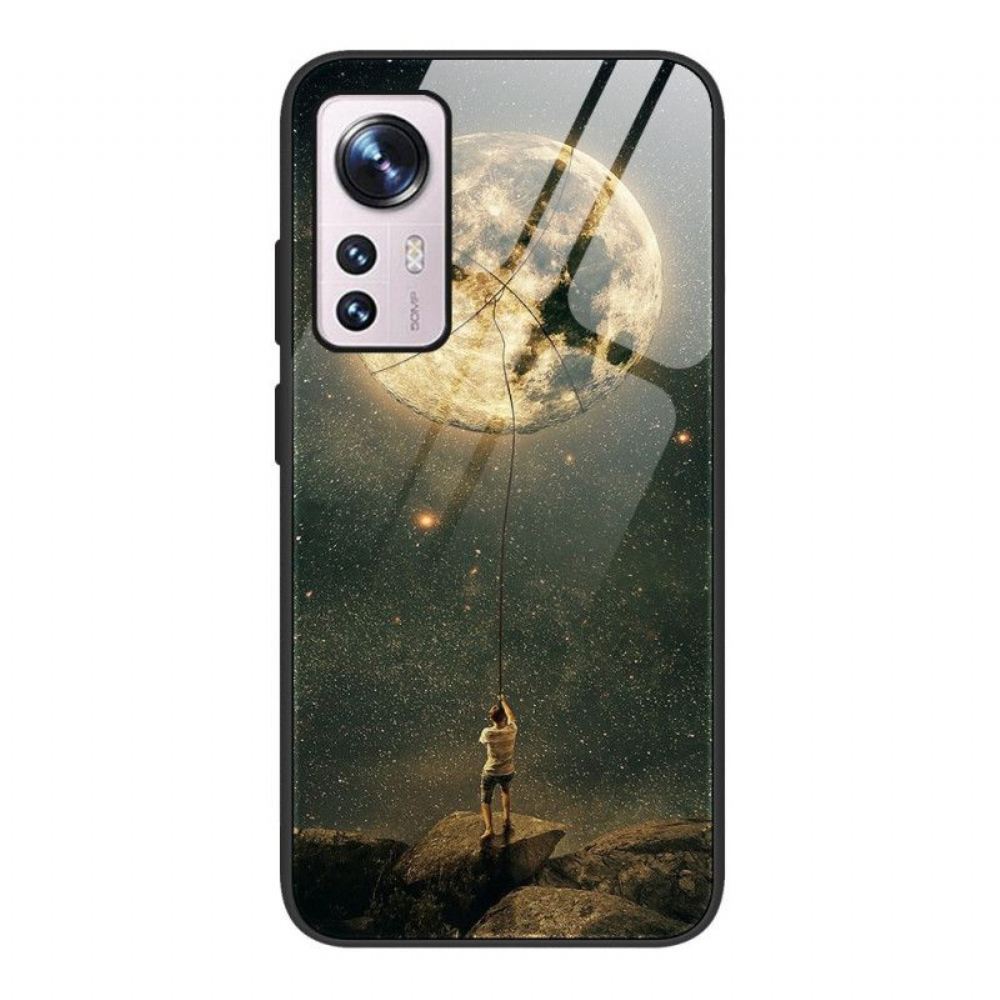 Kryt Na Xiaomi 12 / 12X Měsíční Muž Tvrzené Sklo