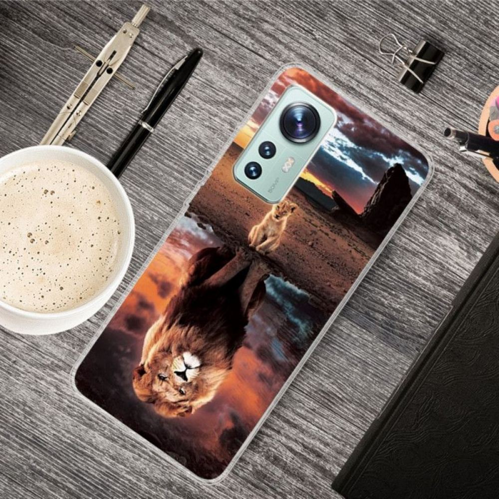 Kryt Na Xiaomi 12 / 12X Silikon Pro Kočičí Sny
