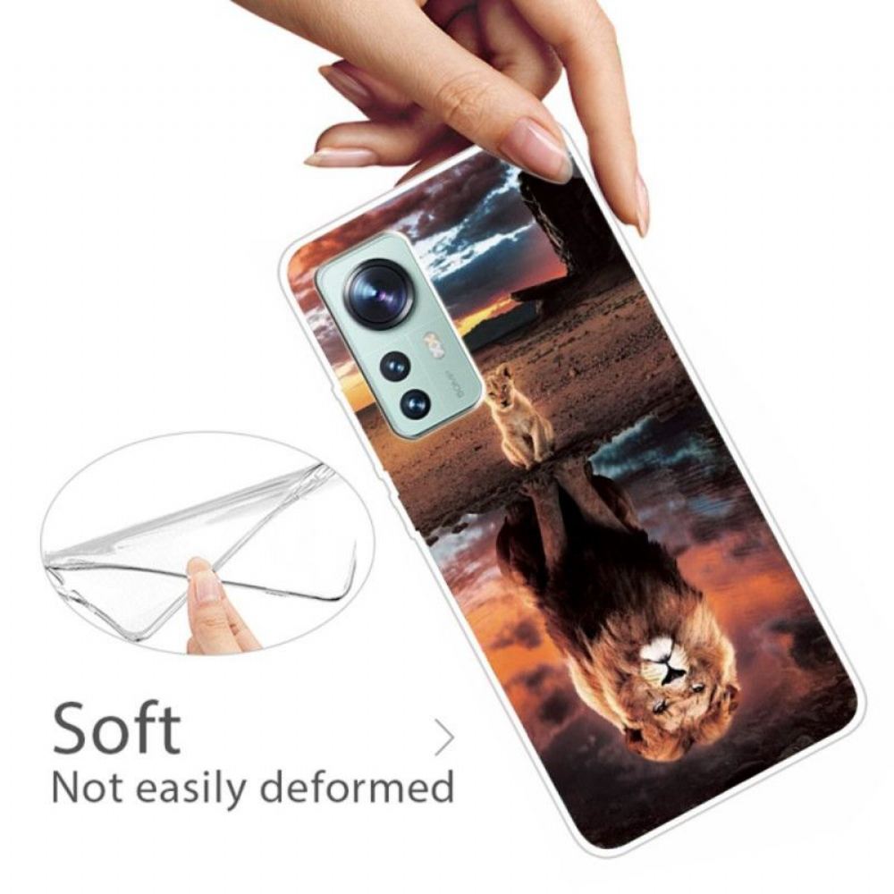 Kryt Na Xiaomi 12 / 12X Silikon Pro Kočičí Sny