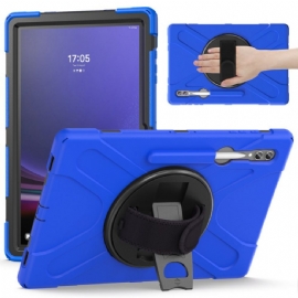 Kryt Samsung Galaxy Tab S9 Ultra Trojitý Ochranný Popruh A Podpora