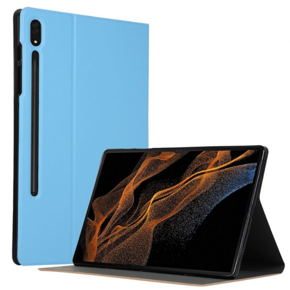 Pouzdra Samsung Galaxy Tab S9 Ultra Kryty Na Mobil Kožený Efekt