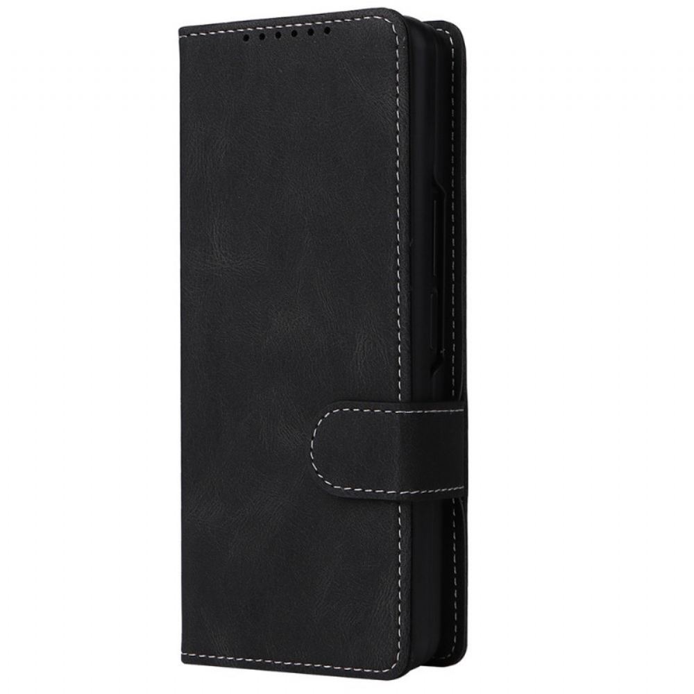 Kryt Flipové Pouzdro Na Samsung Galaxy Z Fold 3 5G Vintage Odnímatelné