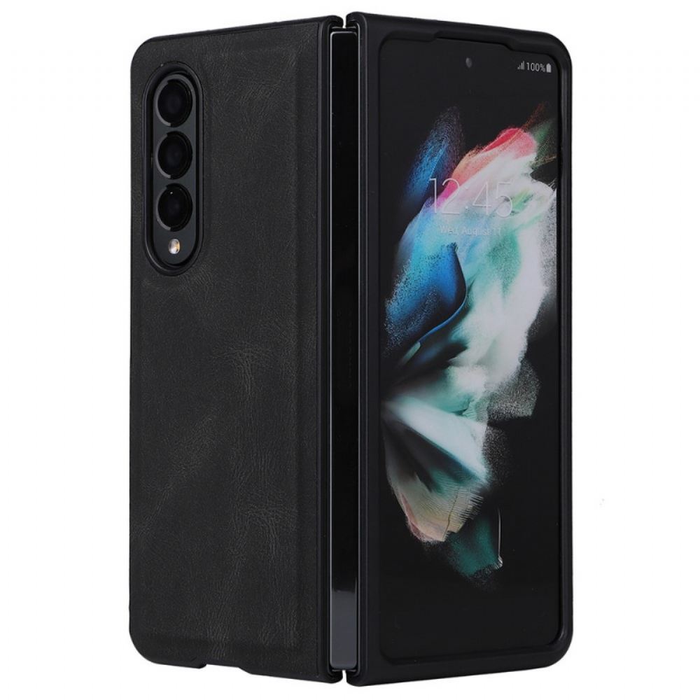 Kryt Flipové Pouzdro Na Samsung Galaxy Z Fold 3 5G Vintage Odnímatelné