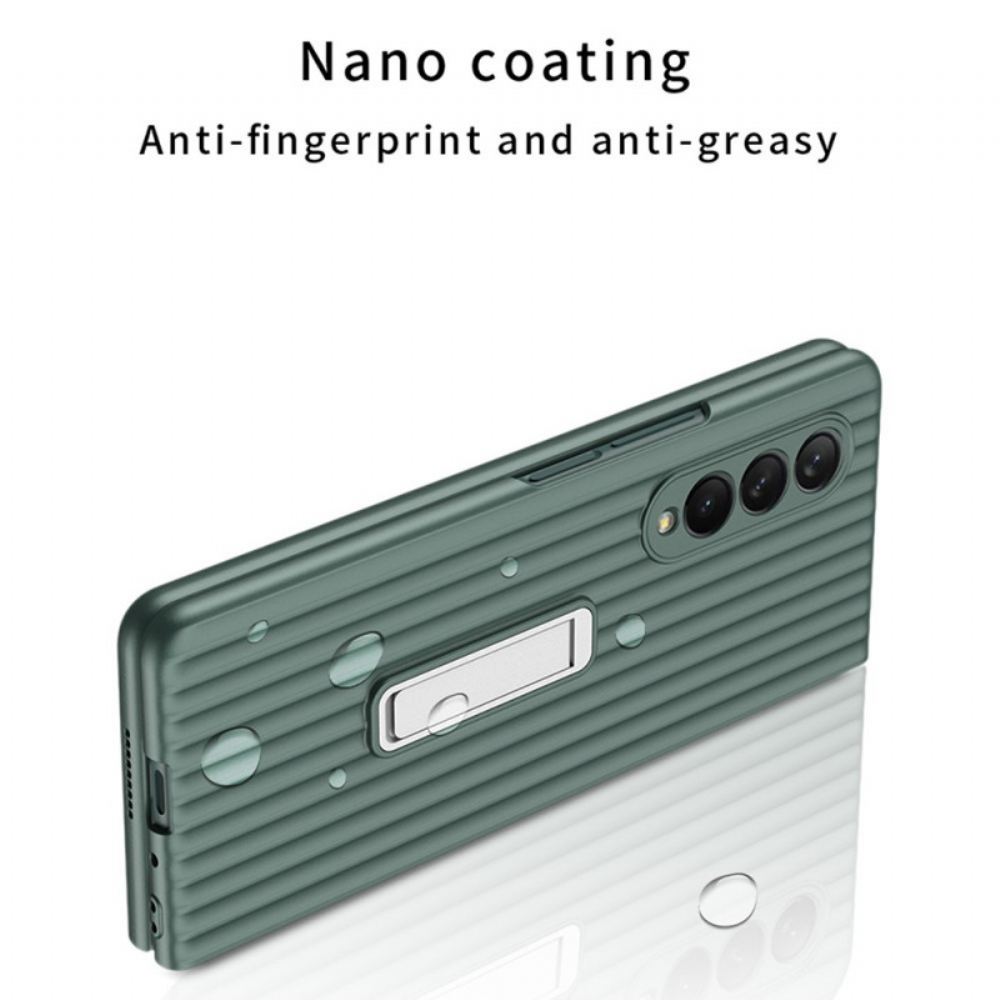 Kryt Na Samsung Galaxy Z Fold 3 5G Texturovaný Podklad A Ochrana Obrazovky Gkk