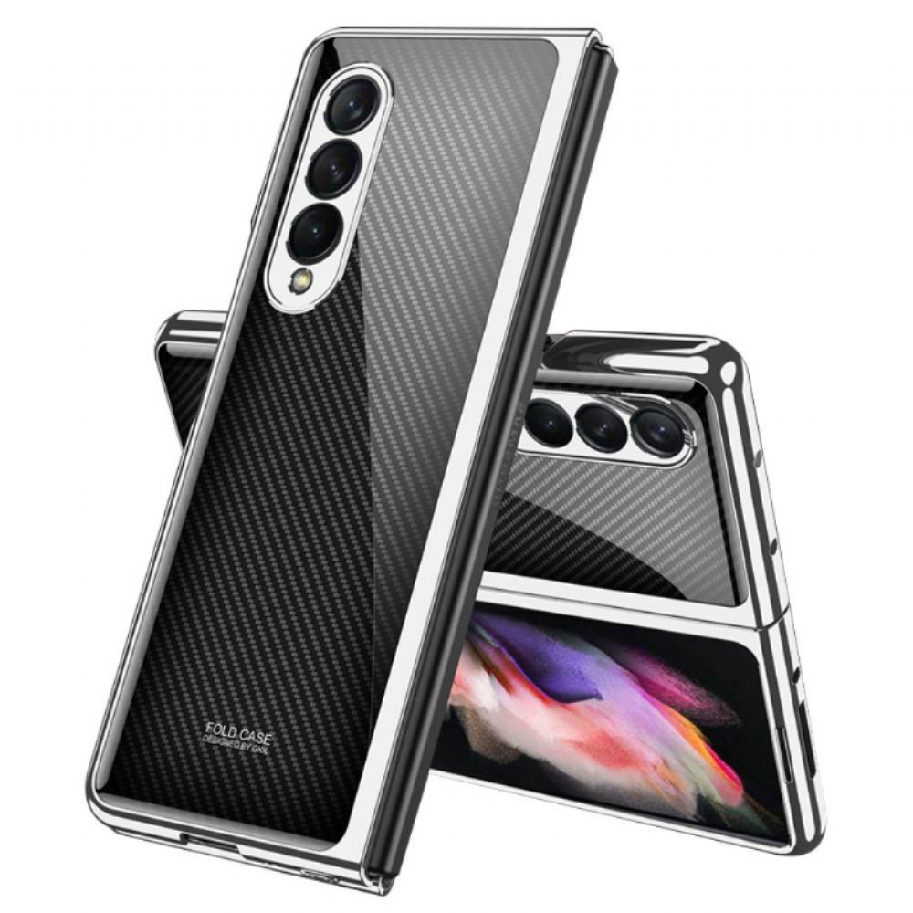 Kryt Na Samsung Galaxy Z Fold 3 5G Tvrzené Sklo Gkk Z Uhlíkových Vláken