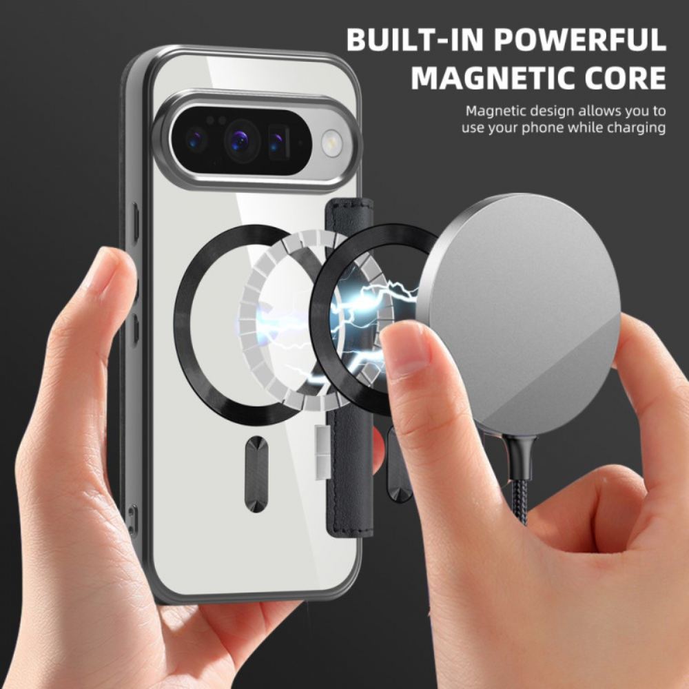 Kožené Pouzdro Google Pixel 10 / 10 Pro Kryty Na Mobil Kompatibilní S Magsafe A Rfid Blokováním