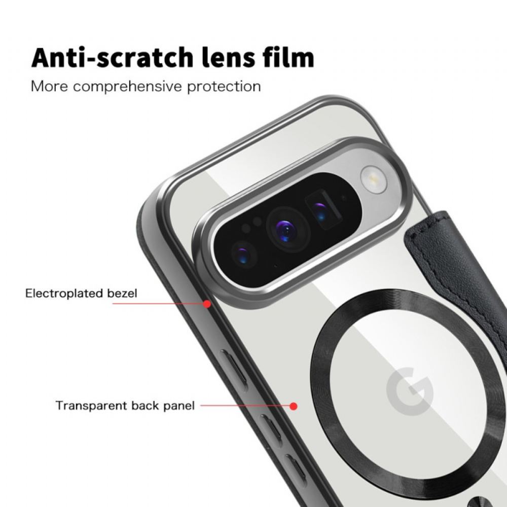 Kožené Pouzdro Google Pixel 10 / 10 Pro Kryty Na Mobil Kompatibilní S Magsafe A Rfid Blokováním