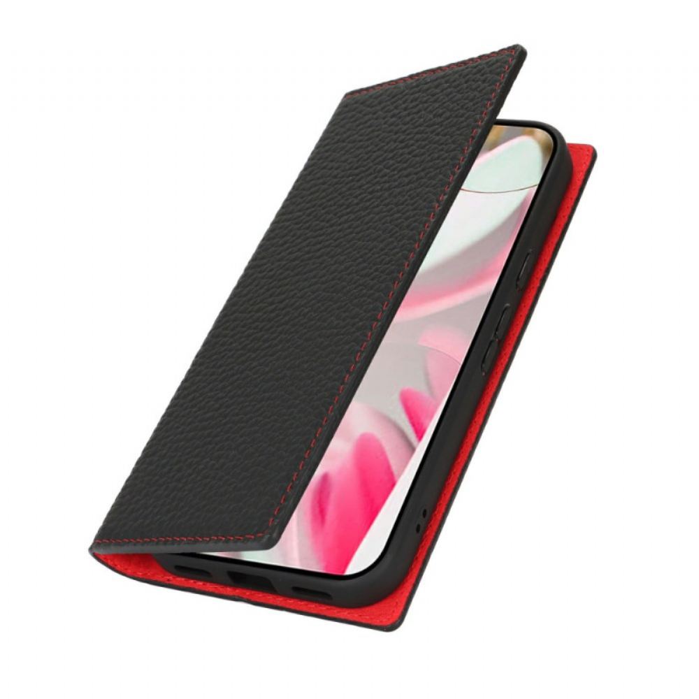 Kožené Pouzdro Google Pixel 10 / 10 Pro Kryty Na Mobil Texturovaný Kožený Řemínek