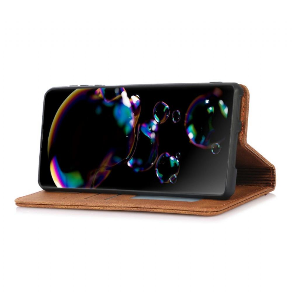 Kožené Pouzdro Google Pixel 10 / 10 Pro Semišový Efekt