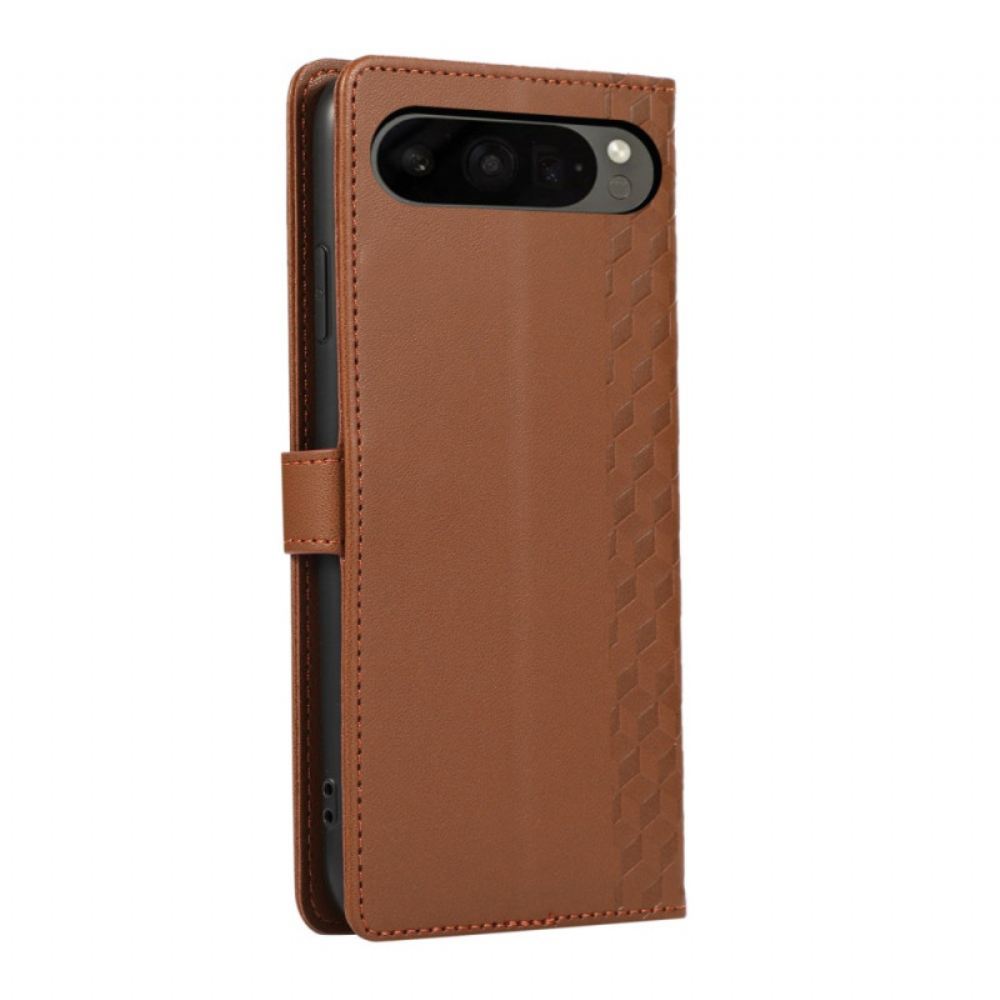 Kožený Kryt Na Google Pixel 10 / 10 Pro 3d Diamanty