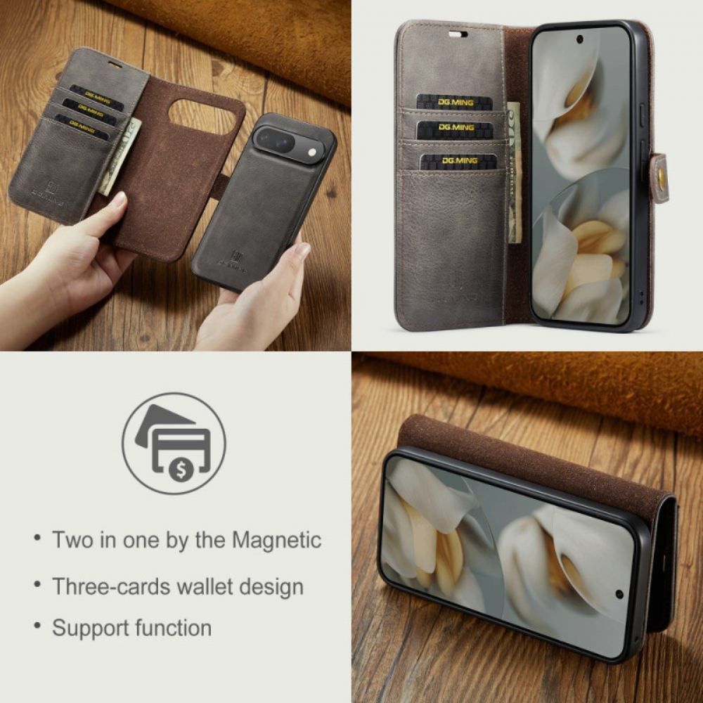 Kožený Kryt Na Google Pixel 10 / 10 Pro Odnímatelná Dg.ming