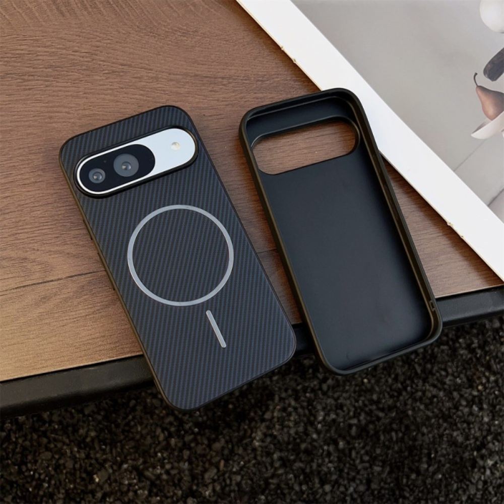 Kryt Google Pixel 10 / 10 Pro Kompatibilní S Magsafe Textura Uhlíkových Vláken