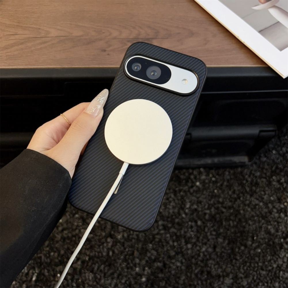 Kryt Google Pixel 10 / 10 Pro Kompatibilní S Magsafe Textura Uhlíkových Vláken