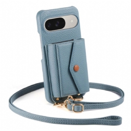 Kryt Google Pixel 10 / 10 Pro Pouzdro Na Karty S 9 Zrcadly A Ramenní Popruh