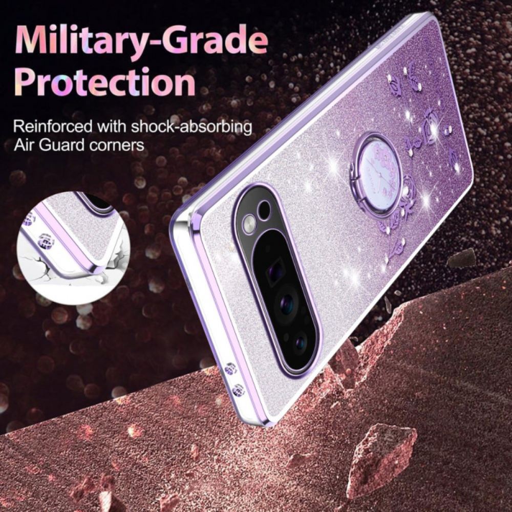 Kryt Na Google Pixel 10 / 10 Pro Držák Na Prsteny A Kamínky Kadem