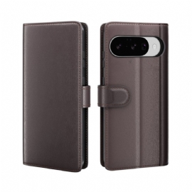 Peněženková Pouzdra Google Pixel 10 / 10 Pro Kryty Na Mobil Pravá Kůže