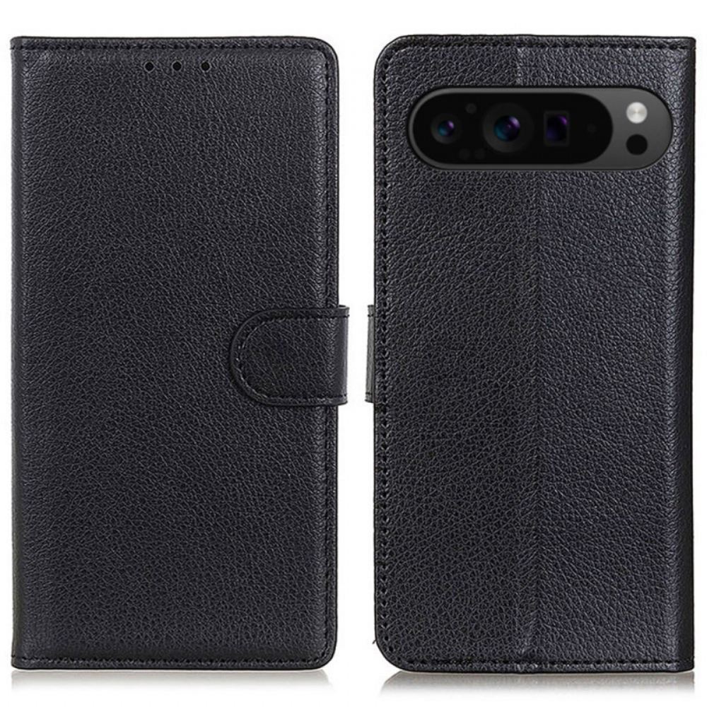 Peněženková Pouzdra Google Pixel 10 / 10 Pro Kryty Na Mobil Tradiční Umělá Kůže