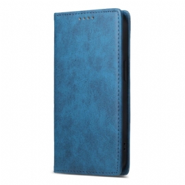 Kožené Pouzdro Folio Na Xiaomi Redmi Note 13 4g Klasický Kožený Efekt