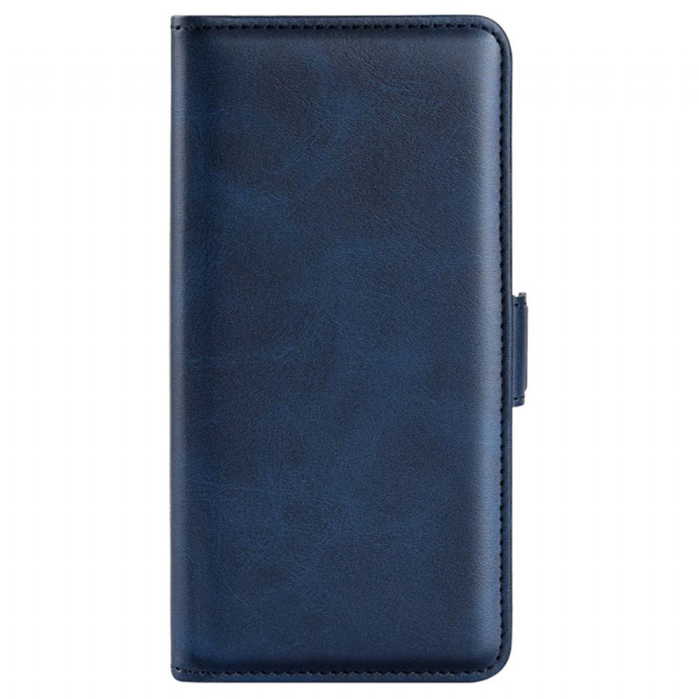 Kožený Kryt Na Xiaomi Redmi Note 13 4g Dvojité Zapínání