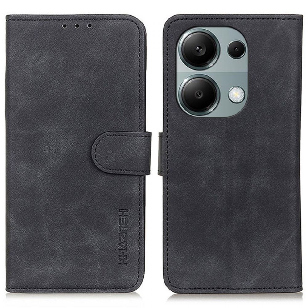 Kožený Kryt Na Xiaomi Redmi Note 13 4g Retro Efekt Khazneh