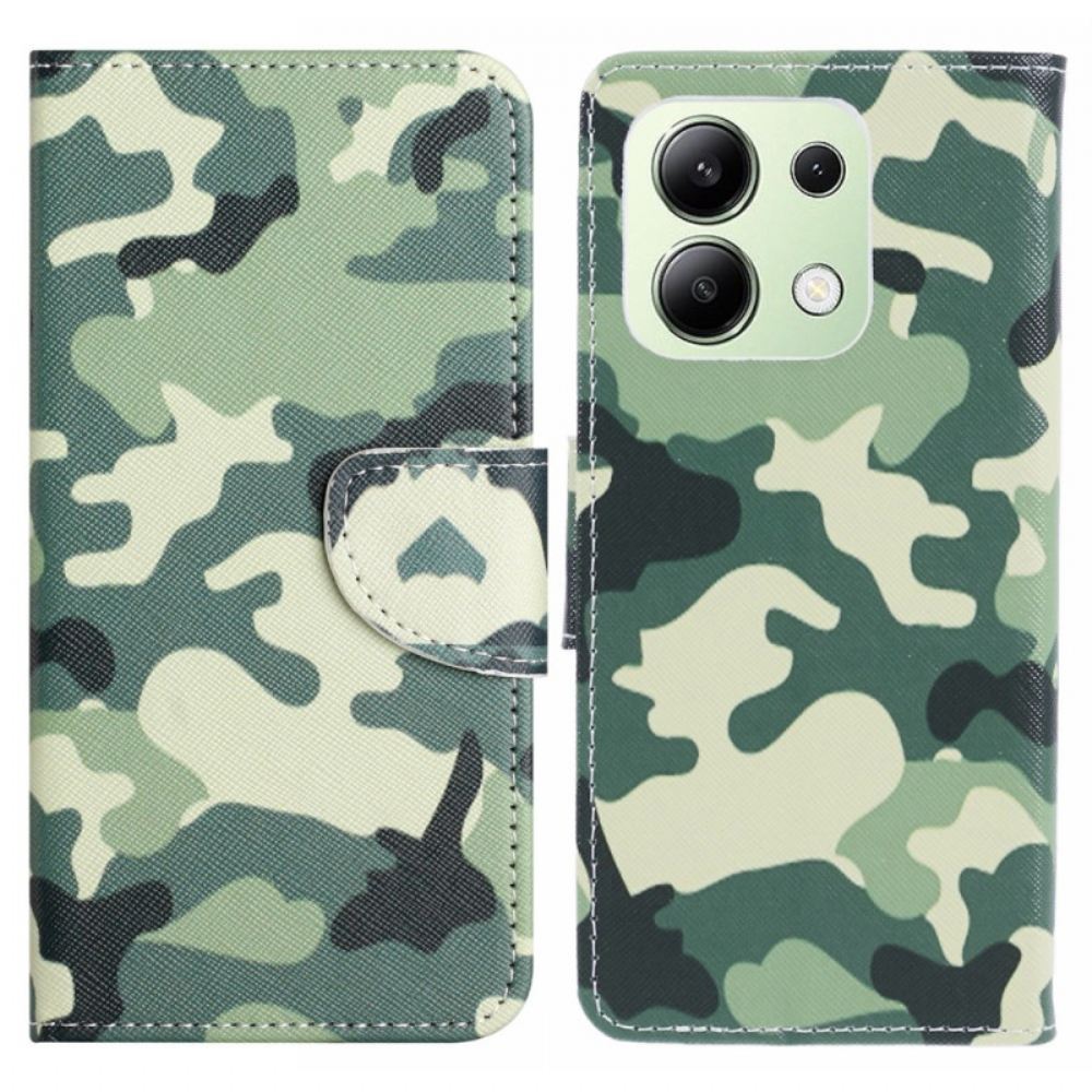Kožený Kryt Xiaomi Redmi Note 13 4g Kamufláž